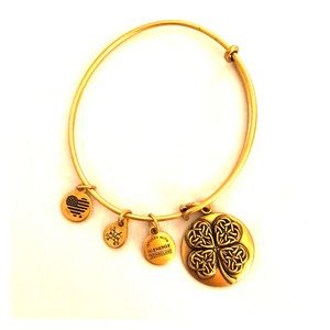 Alex Ani Four Leaf Clover Bracelet